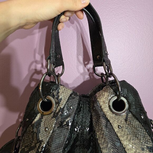NWT Nine West snakeskin print handbag - Picture 7 of 9